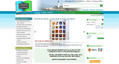 Desktop Screenshot of librairie-du-littoral.com